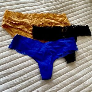 BRAND NEW *Victoria Secret Underwear* BRAND NEW (3 pair, 1 low price)